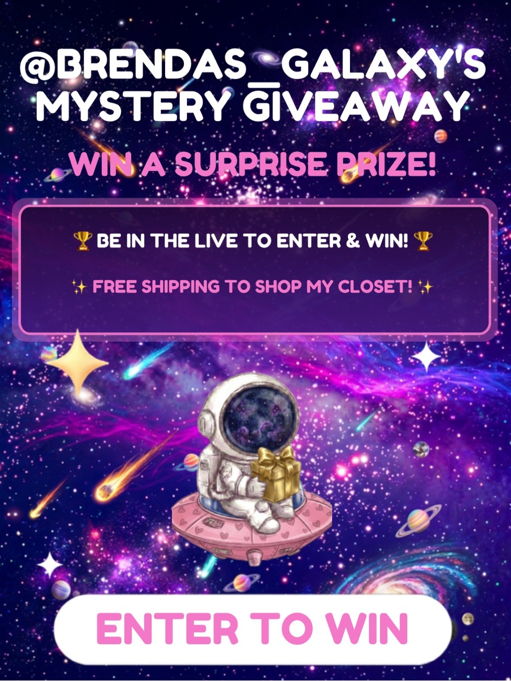 🎊 MYSTERY GIVEAWAY 🎊